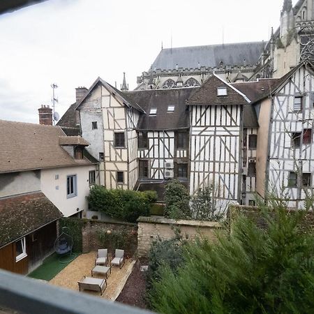 Appartamento Les Cieux de la Cathédrale - Calme - Jardin - Wifi Troyes Esterno foto