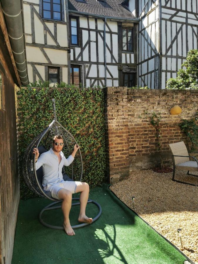 Appartamento Les Cieux de la Cathédrale - Calme - Jardin - Wifi Troyes Esterno foto