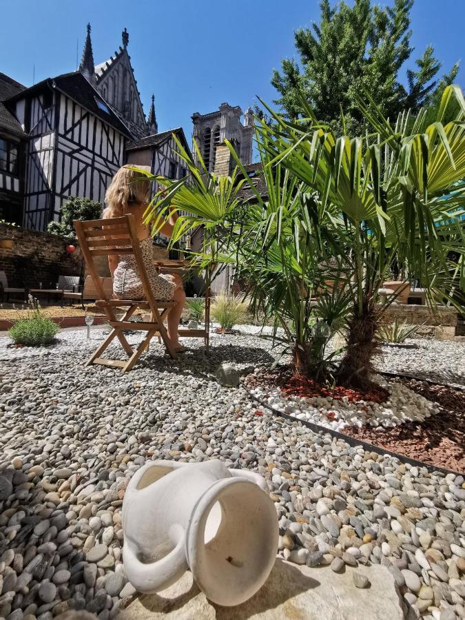 Appartamento Les Cieux de la Cathédrale - Calme - Jardin - Wifi Troyes Esterno foto